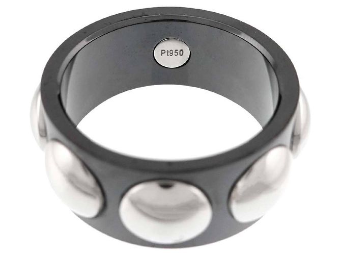 Anello Grand Berg Crew Louis Vuitton Argento - vista 4
