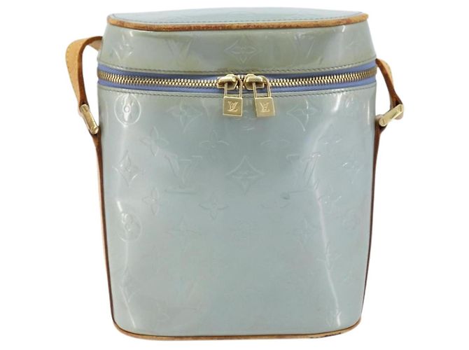 LOUIS VUITTON Borsa Verticale Sullivan Monogram Vernis Lavande M91258 Auth 172378 - vista 13