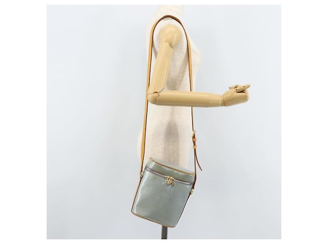 LOUIS VUITTON Borsa Verticale Sullivan Monogram Vernis Lavande M91258 Auth 172378 - vista 23