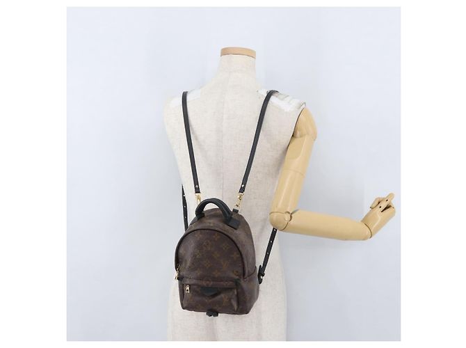 LOUIS VUITTON Monogram Palm Springs MINI Rucksack M44873 LV Auth 171013 Monogramm - Ansicht 26