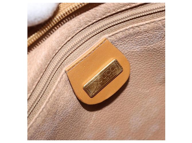 Gucci Borsa a Spalla Micro GG Supreme PVC Beige Oro 001 23 1036 Auth gh1782 D'oro - vista 19