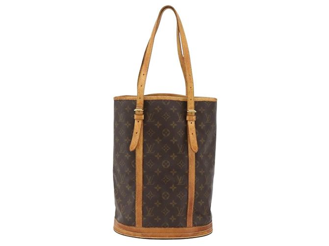LOUIS VUITTON Borsa a Spalla Monogram Bucket GM M42236 LV Auth 173758 Monogramma - vista 13