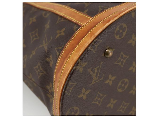LOUIS VUITTON Borsa a Spalla Monogram Bucket GM M42236 LV Auth 173758 Monogramma - vista 14