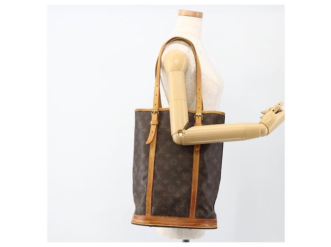 LOUIS VUITTON Borsa a Spalla Monogram Bucket GM M42236 LV Auth 173758 Monogramma - vista 22