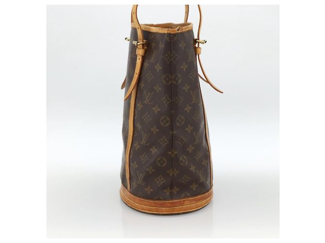 LOUIS VUITTON Borsa a Spalla Monogram Bucket GM M42236 LV Auth 173758 Monogramma - vista 3