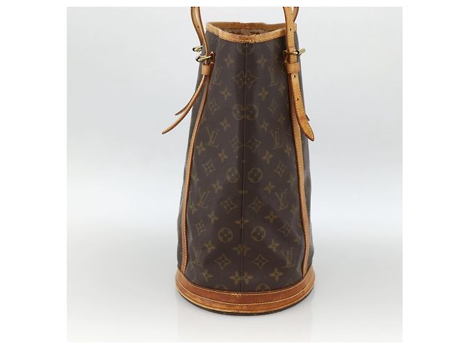 LOUIS VUITTON Borsa a Spalla Monogram Bucket GM M42236 LV Auth 173758 Monogramma - vista 4