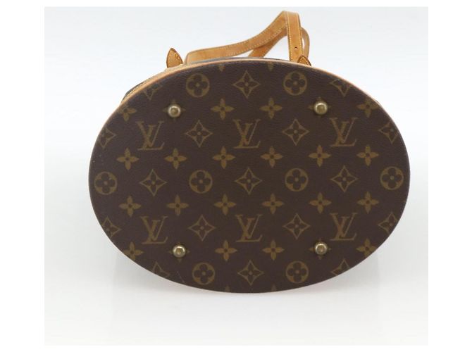 LOUIS VUITTON Borsa a Spalla Monogram Bucket GM M42236 LV Auth 173758 Monogramma - vista 5