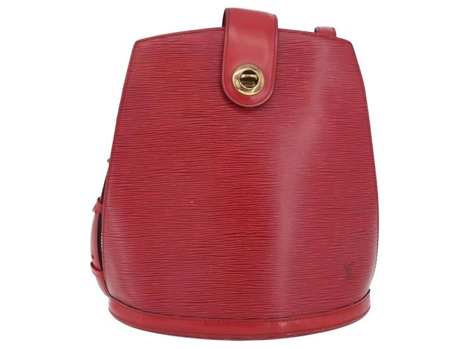 LOUIS VUITTON Borsa a Spalla Epi Cluny Rossa M52257 LV Auth ka3024 Rosso - vista 13