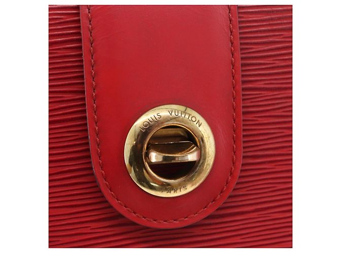 LOUIS VUITTON Borsa a Spalla Epi Cluny Rossa M52257 LV Auth ka3024 Rosso - vista 17