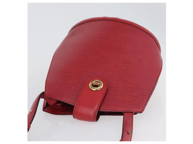 LOUIS VUITTON Borsa a Spalla Epi Cluny Rossa M52257 LV Auth ka3024 Rosso - vista 6