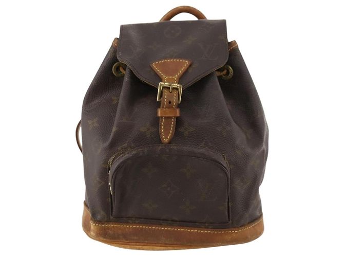 LOUIS VUITTON Monogram Montsouris PM Rucksack M51137 LV Auth 163827 Monogramm - Ansicht 13