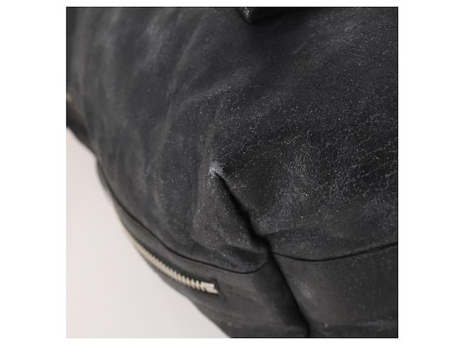 Chloé Borsa a Spalla Chloe in Pelle Nylon 2 Set Nero Oro Auth bs33358 D'oro - vista 8