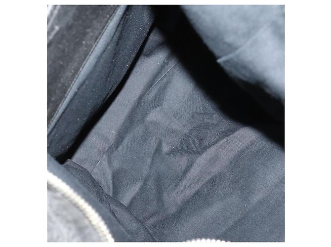 Chloé Borsa a Spalla Chloe in Pelle Nylon 2 Set Nero Oro Auth bs33358 D'oro - vista 9
