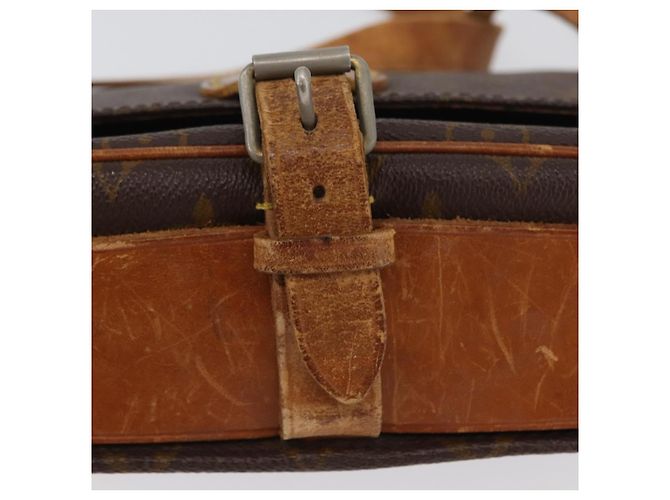 Cartouchiere LOUIS VUITTON Monogramm Cartouchière MM Tasche Vintage M51253 LV Auth ka2974 - Ansicht 10