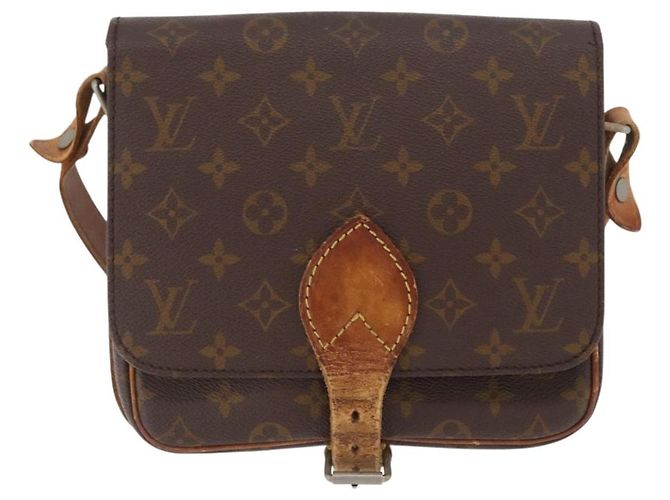 Cartouchiere LOUIS VUITTON Monogramm Cartouchière MM Tasche Vintage M51253 LV Auth ka2974 - Ansicht 13
