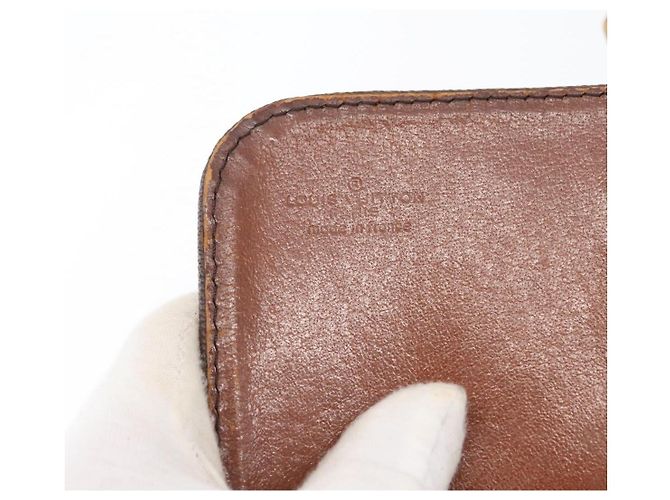 Cartouchiere LOUIS VUITTON Monogramm Cartouchière MM Tasche Vintage M51253 LV Auth ka2974 - Ansicht 18