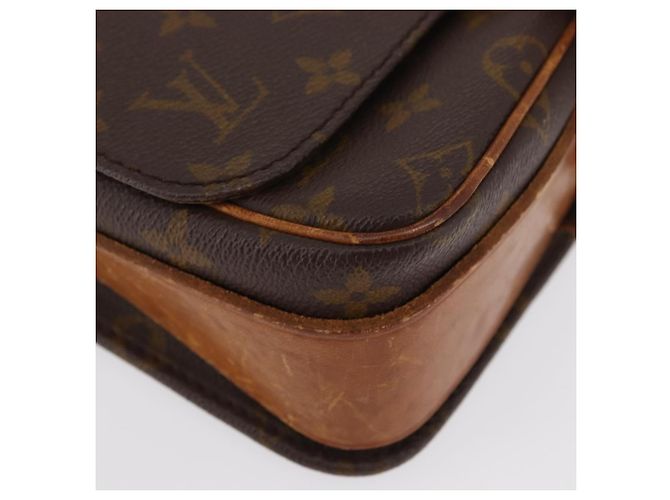 Cartouchiere LOUIS VUITTON Monogramm Cartouchière MM Tasche Vintage M51253 LV Auth ka2974 - Ansicht 9