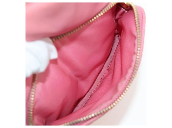 PRADA Handtasche Nylon 2-Wege Rosa Gold Auth 173303A Pink Golden - Ansicht 21