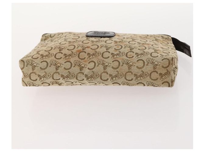 Céline Pochette Celine Macadam in tela C Macadam PVC 3 pezzi Beige Marrone Auth fm5234 - vista 6
