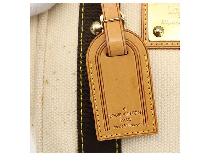 LOUIS VUITTON Antigua Cabas PM Borsa a Mano Rossa Beige M40038 LV Auth BA11190 Rosso - vista 18