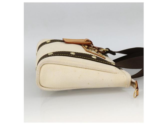 LOUIS VUITTON Antigua Cabas PM Borsa a Mano Rossa Beige M40038 LV Auth BA11190 Rosso - vista 4