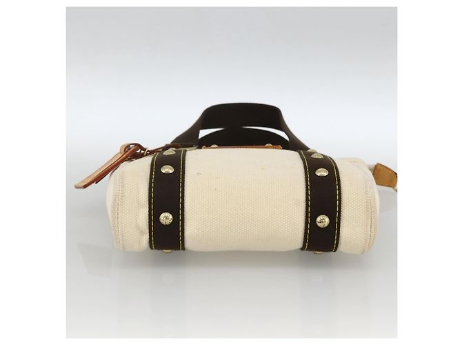 LOUIS VUITTON Antigua Cabas PM Borsa a Mano Rossa Beige M40038 LV Auth BA11190 Rosso - vista 5