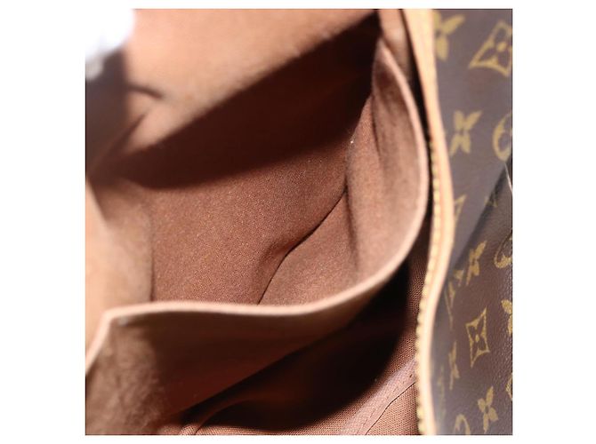 LOUIS VUITTON Borsa a Spalla Monogram Saumur 35 M42254 LV Auth ka2845 Monogramma - vista 24
