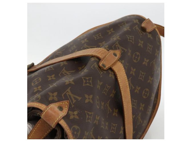 LOUIS VUITTON Borsa a Spalla Monogram Saumur 35 M42254 LV Auth ka2845 Monogramma - vista 6
