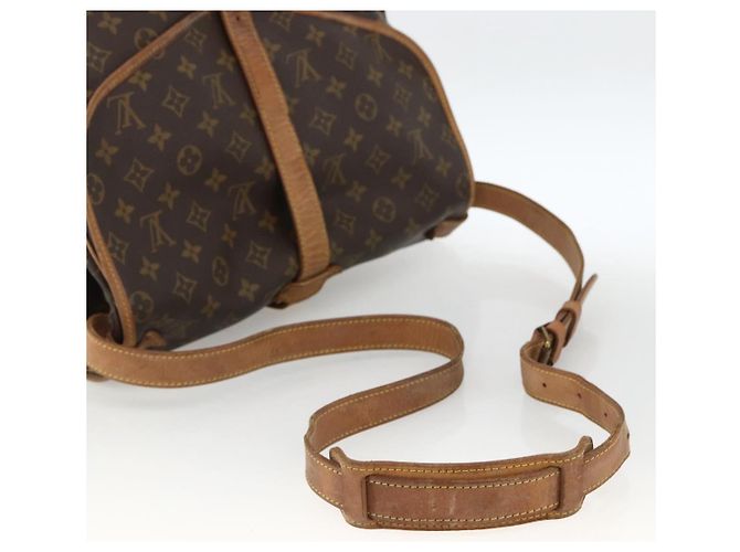 LOUIS VUITTON Borsa a Spalla Monogram Saumur 35 M42254 LV Auth ka2845 Monogramma - vista 7