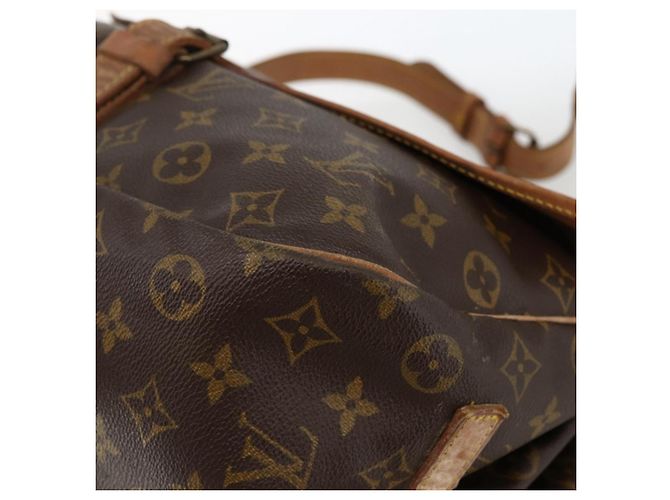 LOUIS VUITTON Borsa a Spalla Monogram Saumur 35 M42254 LV Auth ka2845 Monogramma - vista 9