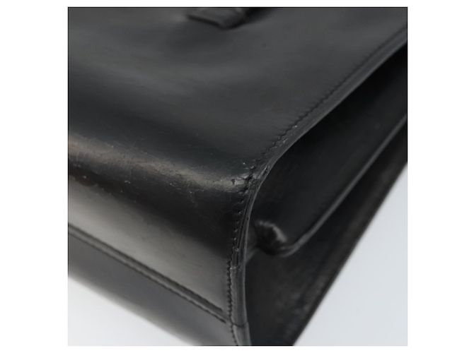 Borsa a mano Christian Dior in pelle nera e oro Auth bs33762 Nero D'oro - vista 17