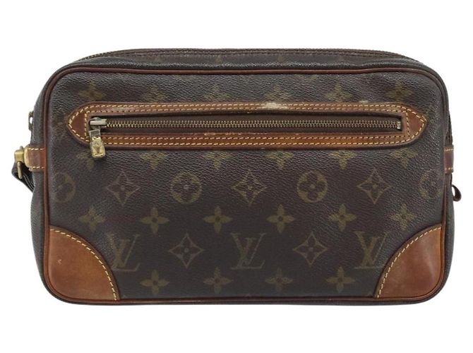 LOUIS VUITTON Bolso de Mano Marly Dragonne GM Monograma M51825 LV Auth ka2987 - vista 13