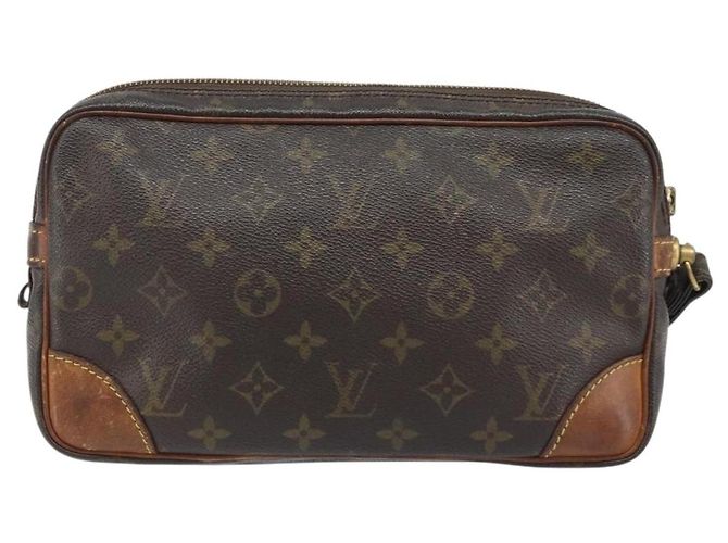 LOUIS VUITTON Bolso de Mano Marly Dragonne GM Monograma M51825 LV Auth ka2987 - vista 2