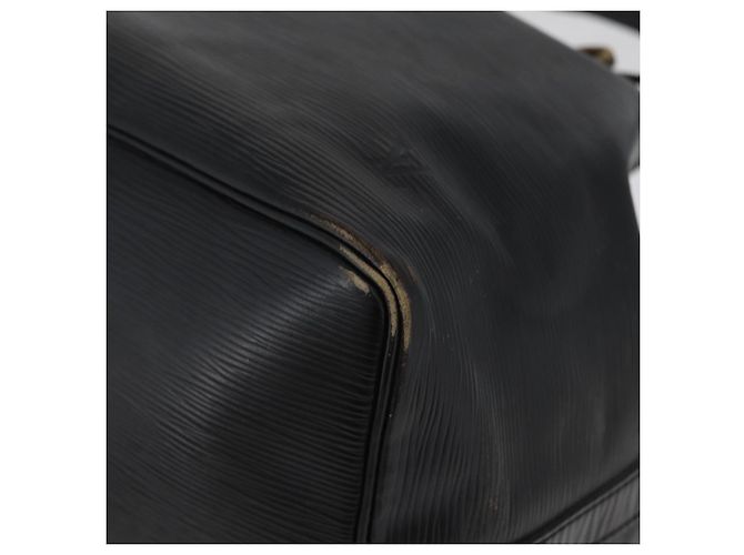Noe LOUIS VUITTON Borsa a Spalla Petit Noé Epi Nera M44102 LV Auth gh1817 Nero - vista 16