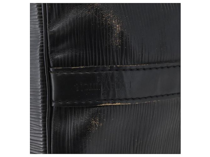Noe LOUIS VUITTON Borsa a Spalla Petit Noé Epi Nera M44102 LV Auth gh1817 Nero - vista 18
