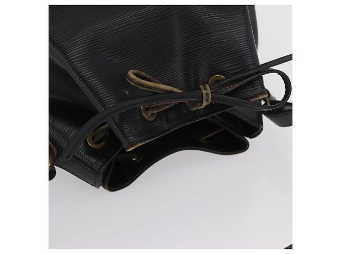 Noe LOUIS VUITTON Borsa a Spalla Petit Noé Epi Nera M44102 LV Auth gh1817 Nero - vista 7