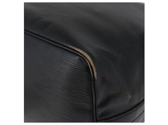 Noe LOUIS VUITTON Borsa a Spalla Petit Noé Epi Nera M44102 LV Auth gh1817 Nero - vista 9