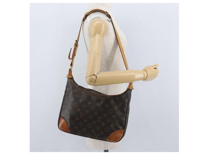 LOUIS VUITTON Bolsa de Ombro Monogram Boulogne 30 M51265 LV Auth ka3032 Monograma - vista 22