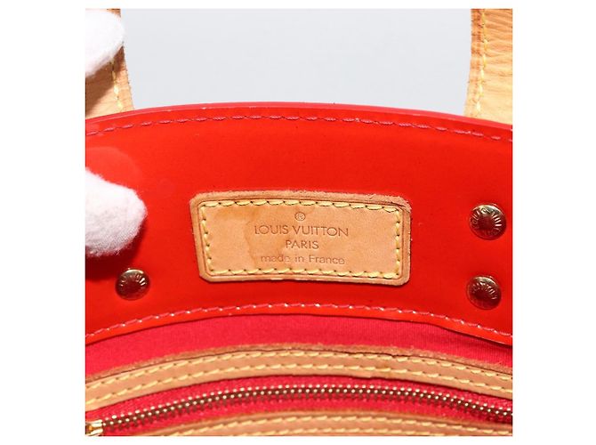 LOUIS VUITTON Monogram Vernis Reade PM Sac à Main Rouge M91088 LV Auth ep13664 - vue 10