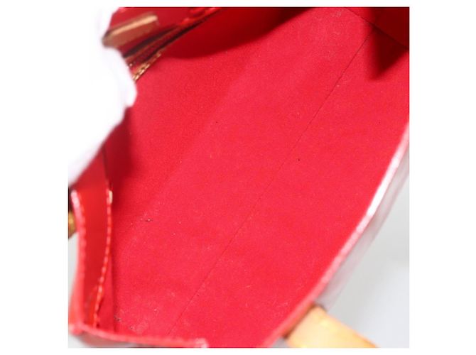 LOUIS VUITTON Monogram Vernis Reade PM Sac à Main Rouge M91088 LV Auth ep13664 - vue 11