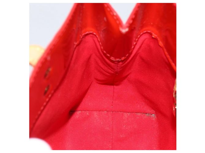 LOUIS VUITTON Monogram Vernis Reade PM Sac à Main Rouge M91088 LV Auth ep13664 - vue 18