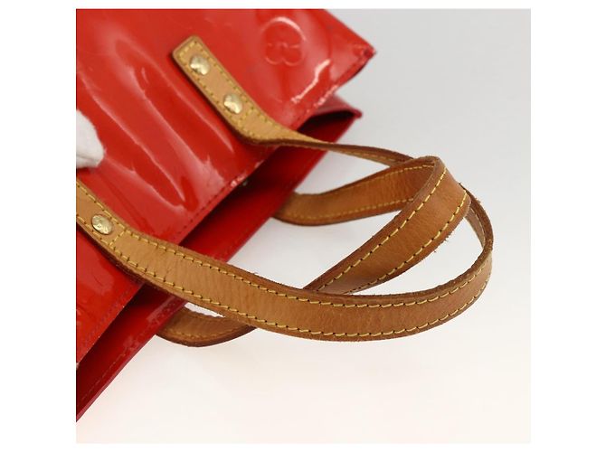 LOUIS VUITTON Monogram Vernis Reade PM Sac à Main Rouge M91088 LV Auth ep13664 - vue 7