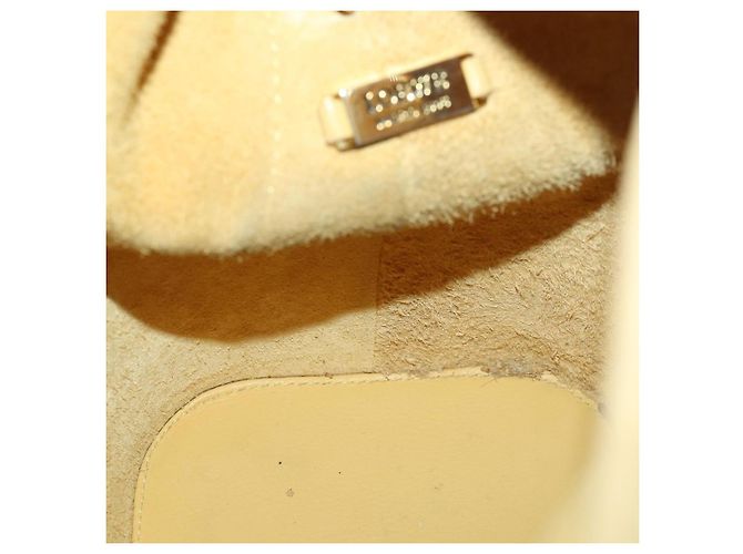 LOEWE Borsa a Spalla Anagramma Pelle Gialla Auth 171658 Giallo - vista 18
