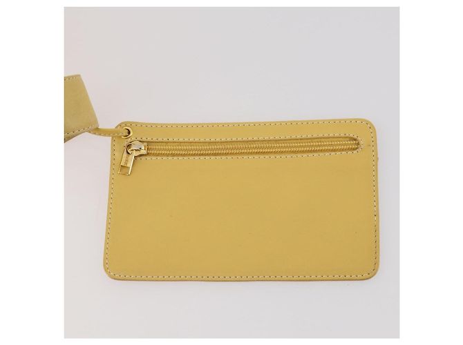 LOEWE Borsa a Spalla Anagramma Pelle Gialla Auth 171658 Giallo - vista 20