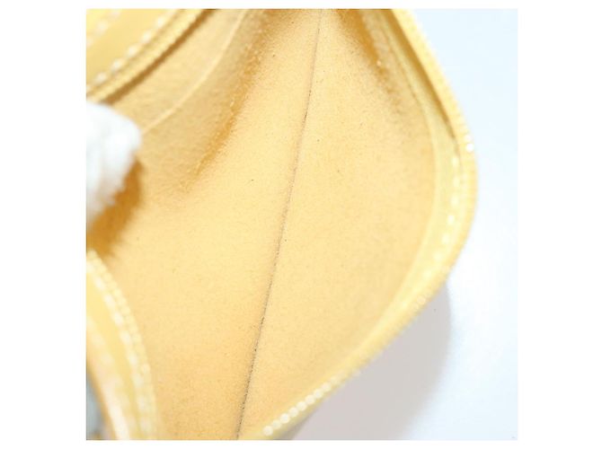 LOEWE Borsa a Spalla Anagramma Pelle Gialla Auth 171658 Giallo - vista 22