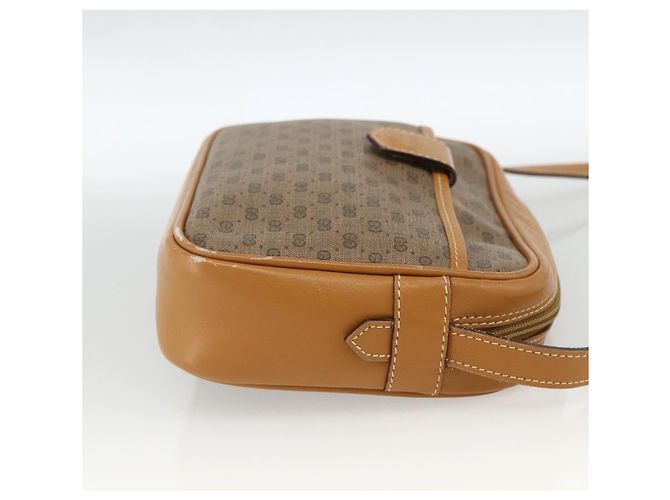 Gucci Borsa a Spalla Micro GG Supreme PVC Beige Oro 007 104 0098 Auth 174093 D'oro - vista 4