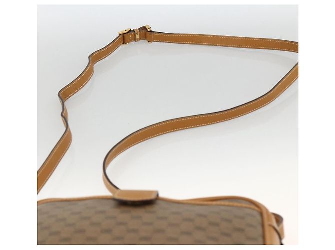 Gucci Borsa a Spalla Micro GG Supreme PVC Beige Oro 007 104 0098 Auth 174093 D'oro - vista 8