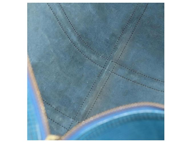 LOUIS VUITTON Epi Keepall 50 Borsa Boston Blu M42965 LV Auth LNZ303 - vista 11