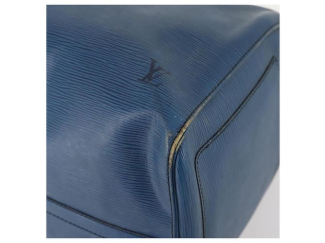 LOUIS VUITTON Epi Keepall 50 Borsa Boston Blu M42965 LV Auth LNZ303 - vista 14