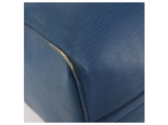 LOUIS VUITTON Epi Keepall 50 Borsa Boston Blu M42965 LV Auth LNZ303 - vista 15